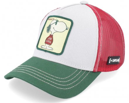 Caps - Capslab Peanuts Snoopy (white/green/red)