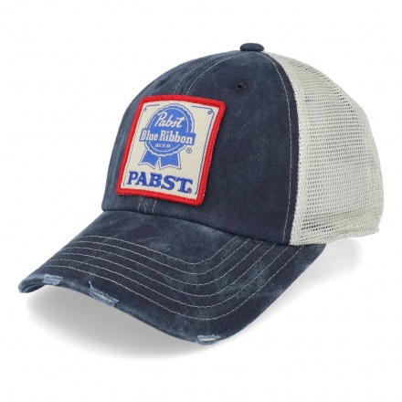 Cap - American Needle PABST Orville Trucker (blue/off-white)