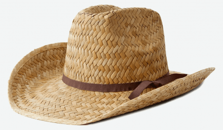 Hats - Brixton Houston Cowboy Straw (natural)