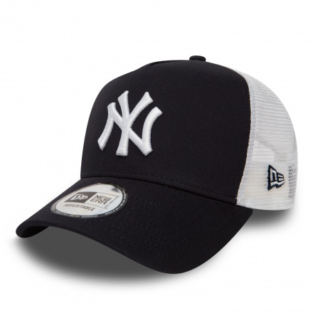 Cap - New Era New York Yankees 9FORTY Trucker (navy blue/white)