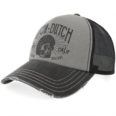 Cap - Von Dutch Screen Print Trucker (grey)