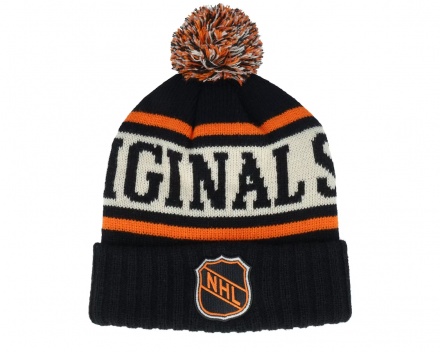 Beanies - American Needle NHL Pillow Line Knit (black/white/orange)