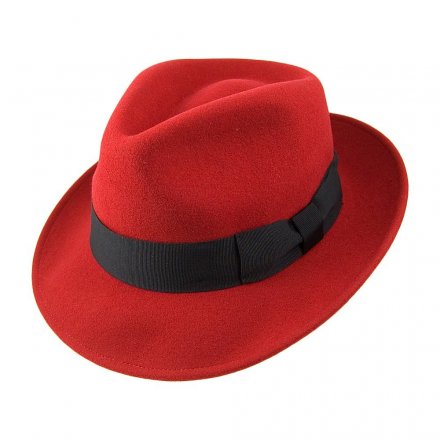 Hats - Pachuco Fedora (red)
