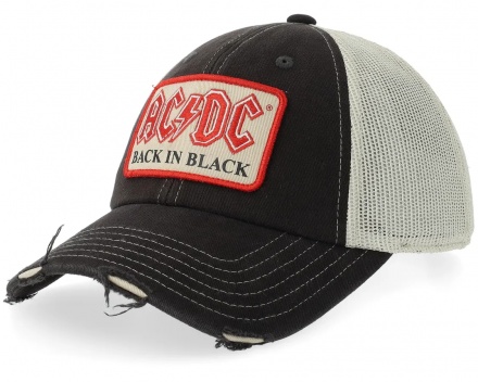 Cap - American Needle ACDC Orville Trucker (white/black)