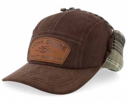 Cap - John Deere Winter Cap (brown)