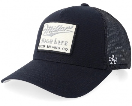Cap - American Needle Miller High Life Trucker (black)
