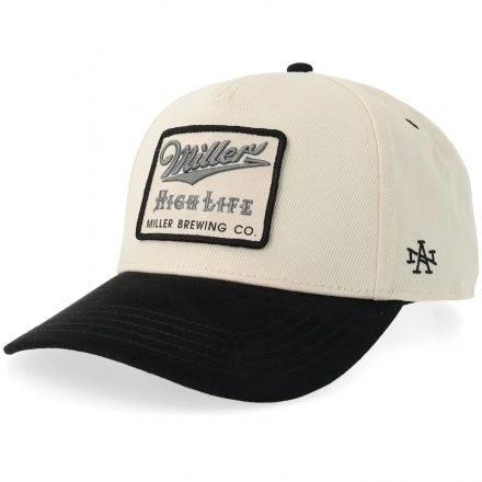 Cap - American Needle Miller High Life Wrangler Cap (off-white/black)