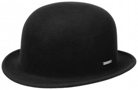 Hats - Stetson Classic Unisex Bowler Wool Hat (black)