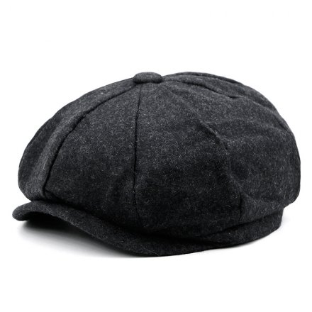 Flat cap - Gårda Weston Flatcap (dark grey)