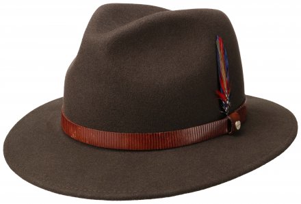 Hats - Stetson Fallon Traveller Woolfelt (brown)