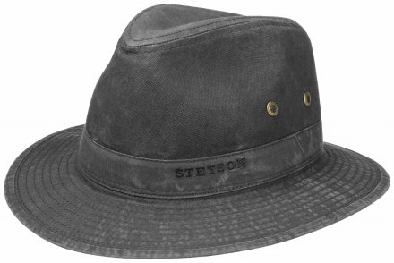 Hats - Stetson Aventura Organic Cotton (black)