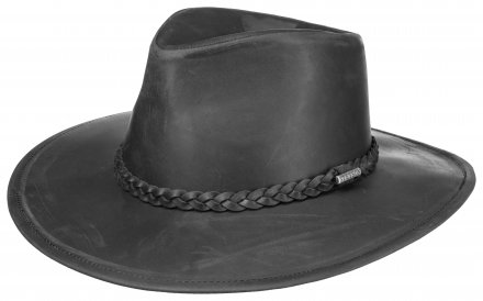 Hats - Stetson Farwell Leather (black)