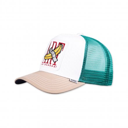 Cap - Djinns HFT Food Banana Trucker (white/turquoise)