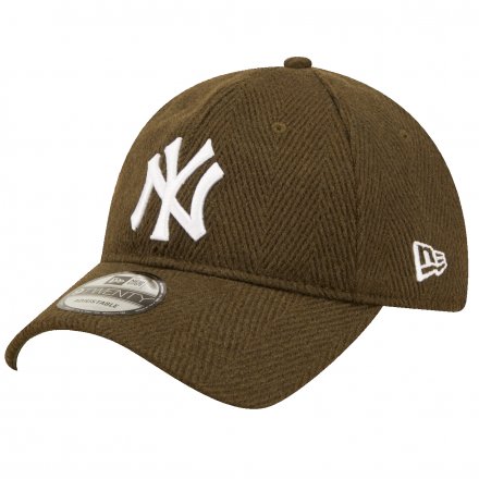 Caps - New Era NY Yankees Herringbone 9TWENTY (brown)