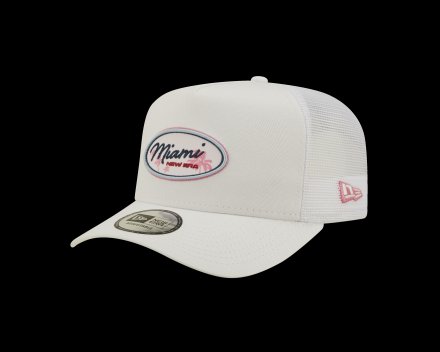 Caps - New Era Oval State Trucker (white)