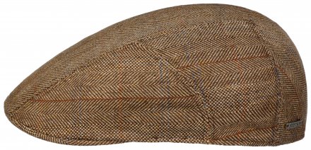 Flat cap - Stetson Ivy Cap Silk (brown)