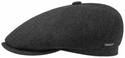 Flat cap - Stetson Gaines Wool/Cashmere (grey)