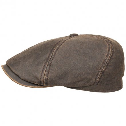 Flat cap - Stetson Brooklin Old Newsboy Cap (brown)