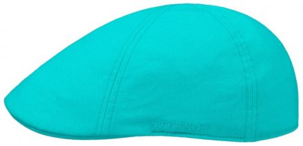 Flat cap - Stetson Texas Cotton (turquoise)