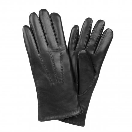 Gloves - HK Women's Hairsheep Leather Glove with Wool Pile Lining (Black)
