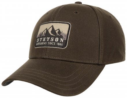 Caps - Stetson Baseball Cap Waxed Cotton (brown)