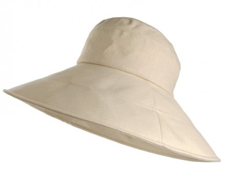 Hats - Monaco Packable LinenSunhat (beige)