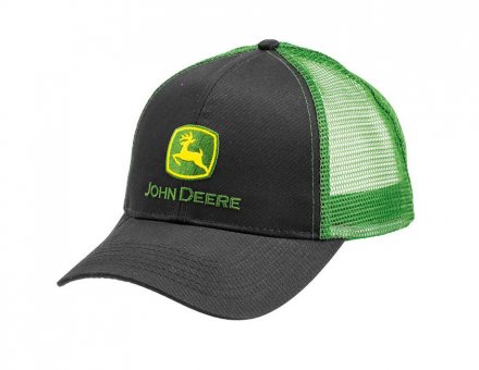 Cap - John Deere Kids Trucker Cap (black/green)