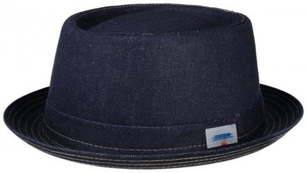 Hats - Stetson Pork Pie Sustainable Denim (blue)