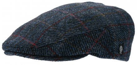 Flat cap - CTH Ericson Edward Sr. Harris Tweed (blue)