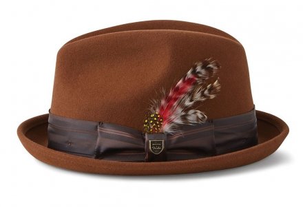 Hats - Brixton x Fender Mustang Fedora (mocha)