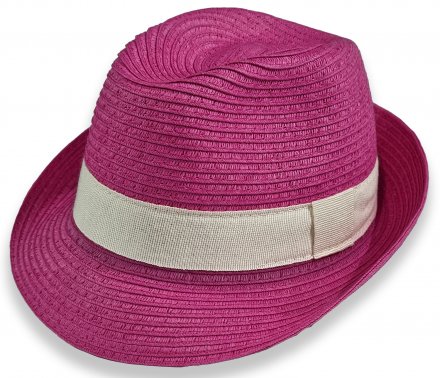 Hats Kids - Gårda Trilby (fuchsia)