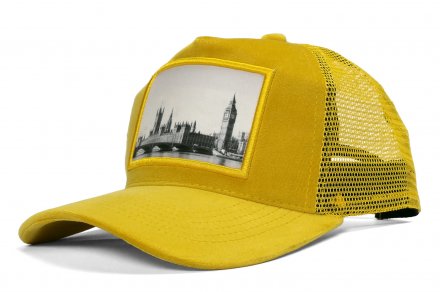 Caps - Gårda Velvet Trucker London (yellow)