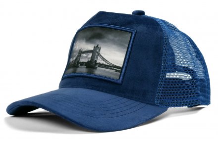 Caps - Gårda Velvet Trucker London Bridge (blue)
