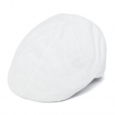 Flat cap - Gårda Vico Cotton Flat Cap (white)