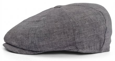 Flat cap - Gårda Palizzi Marina Linen Newsboy Cap (grey)