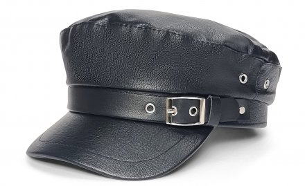 Flat cap - Gårda Rochester Fiddler Cap (black)