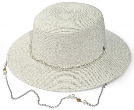 Straw Hat - Gårda Amidala (white)
