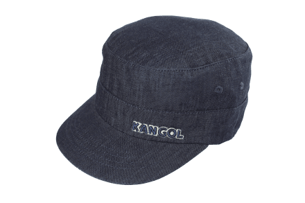 Flat cap - Kangol Denim Army Cap (dark blue)