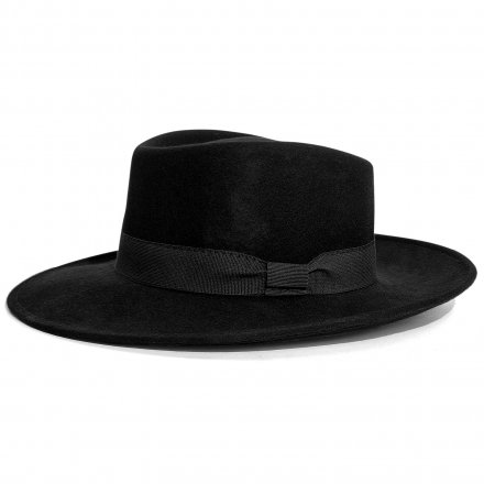 Hats - Gårda Napoli Fedora Wool Hat (black)