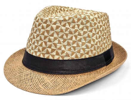 Hats - Gårda Trilby Straw Hat (natural)