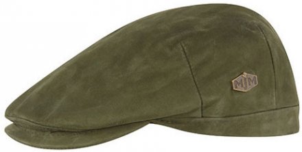 Flat cap - MJM Hunter Leather (green)