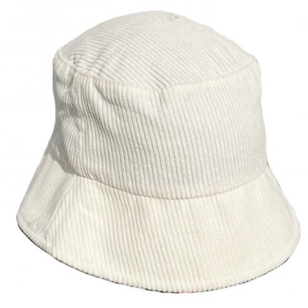 Hats - Gårda Corduroy Bucket (white)
