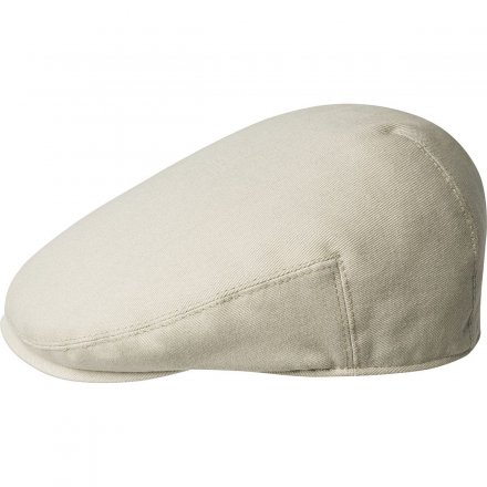 Flat cap - Kangol Cotton Washed Cap (beige)