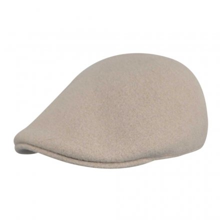 Flat cap - Kangol Seamless Wool 507 (grey-beige)