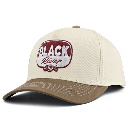 Cap - Black River Charleston Cotton Snapback (off-white/khaki)