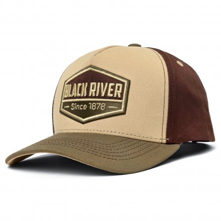 Cap - Black River Timber Cotton Cap (beige/green)