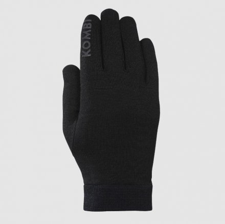Gloves - Kombi Men's Merino Liner Glove (black)