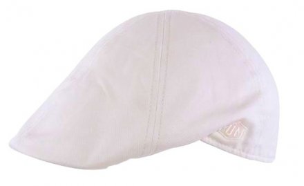 Flat cap - MJM Tiel 10186 Organic Cotton (off white)