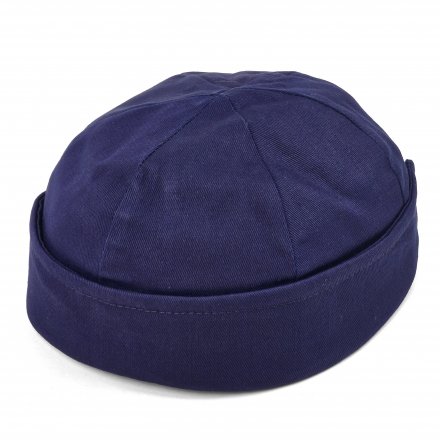 Beanies - Gårda Manso Cotton Docker Beanie (navy blue)