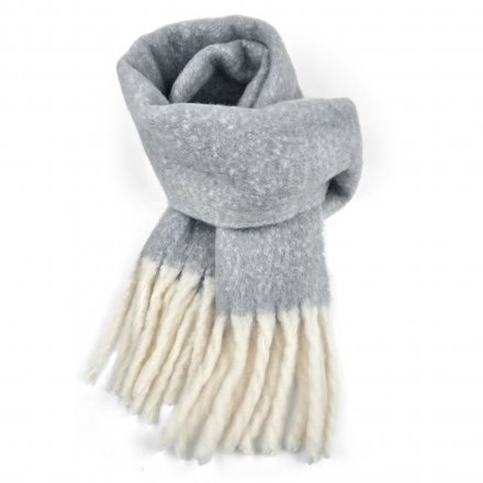 Scarves - Gårda Portillo Wool Mix Scarf (light grey)